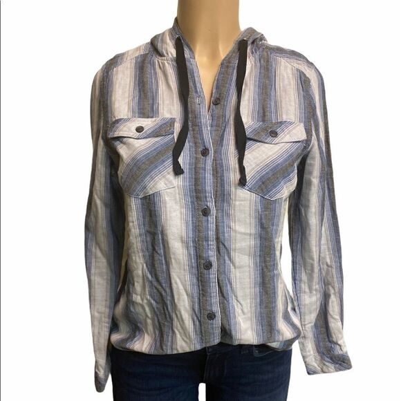 Boston Traders shirtie shirt/hoodie size Small C23 - Picture 2 of 7